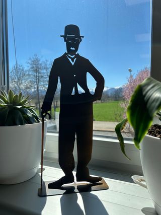 sagoma Charlie Chaplin-Charlot complemento arredo