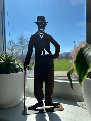 sagoma Charlie Chaplin-Charlot complemento arredo