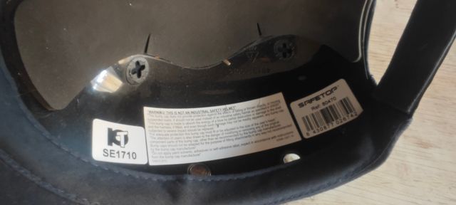 Gorra SAFETOP negra seguridad