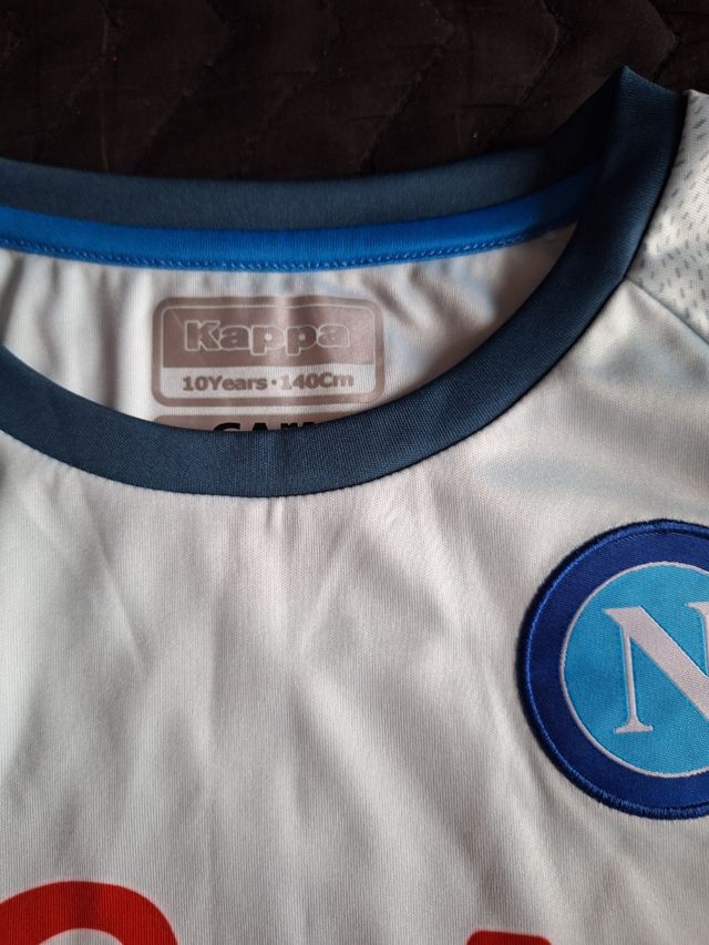 Equipación SSC Nápoles: camiseta y shorts