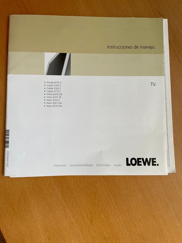 TV LOEWE Vitros 6370 ZW Gris Plata