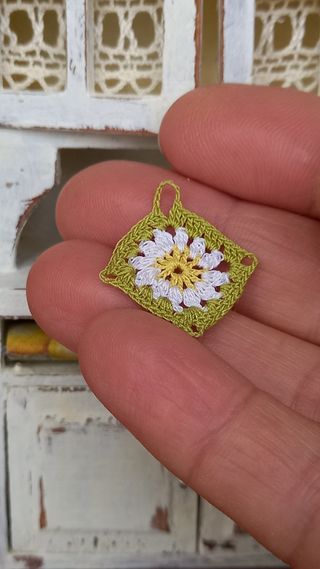 Miniatura presina uncinetto
