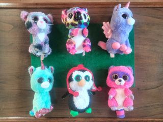 6 Ty Beanie Boo's