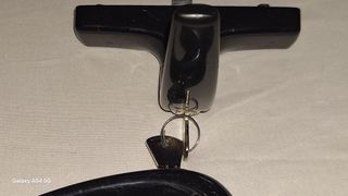 Manillas ventanas negras c/llave