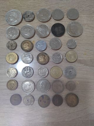 3 Monedas Plata - USA y España