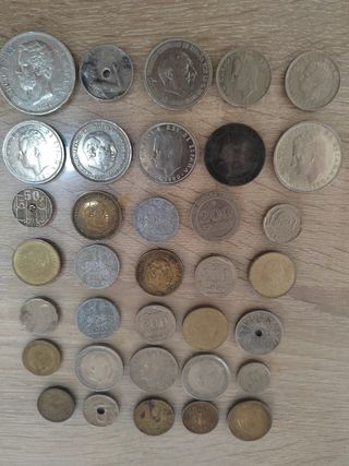 3 Monedas Plata - USA y España