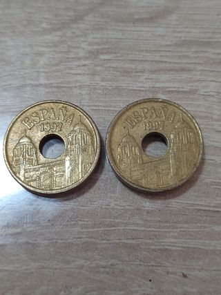 3 Monedas Plata - USA y España