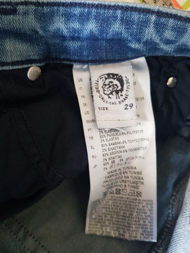 Jeans Diesel ragazza skinny usati