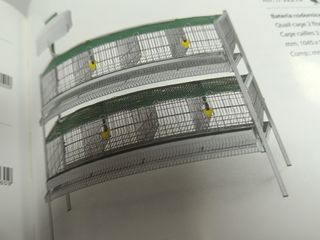 Jaula codornices 2 pisos