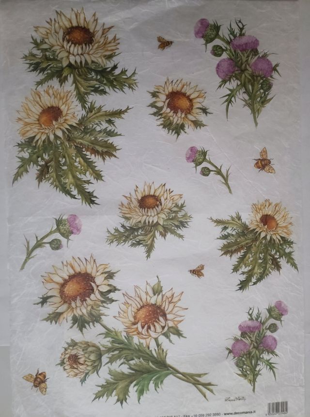 Set Carta Riso  Natale