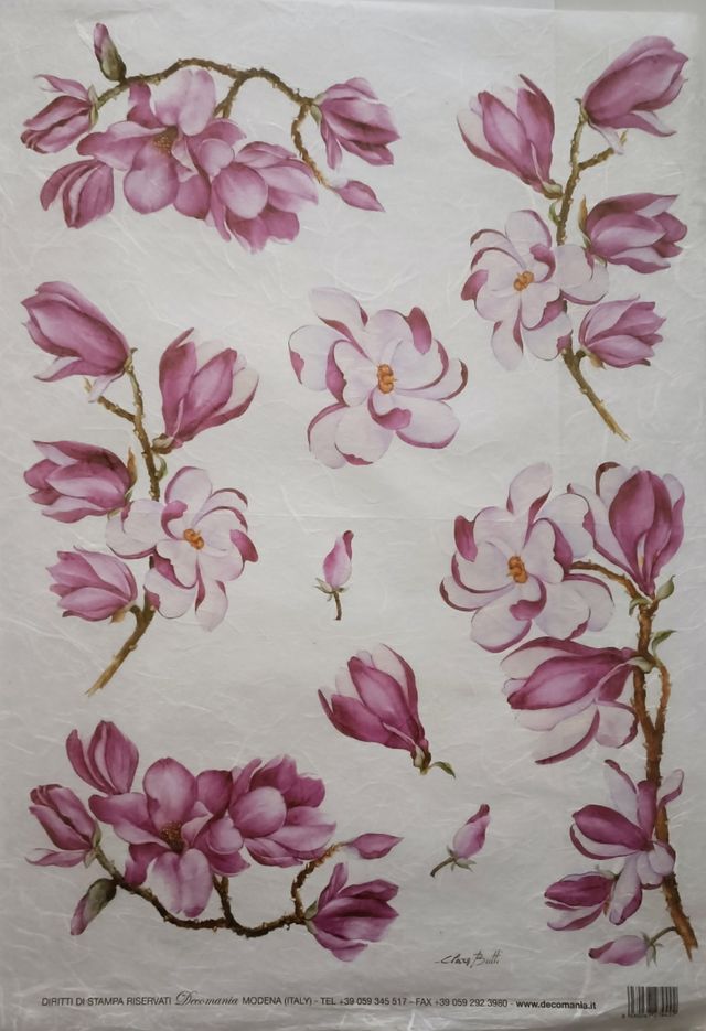 Set Carta Riso  Natale