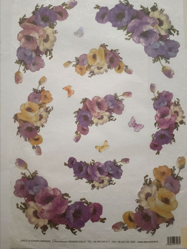 Set Carta Riso  Natale