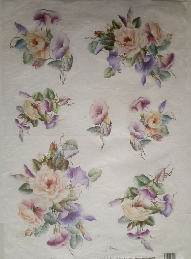 Set Carta Riso  Natale