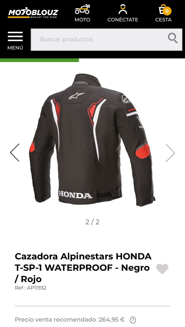 Alpinestars Honda T-SP-1
