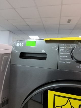 Lavadora LG F82D14STS - 8kg 