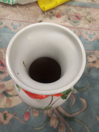 Jarrón chino porcelana antiguo