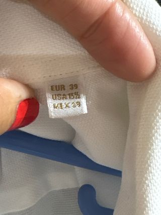 Camisa blanca Massimo Dutti de gemelos