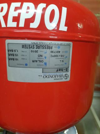 Bomba presurizadora gasoil Repsol