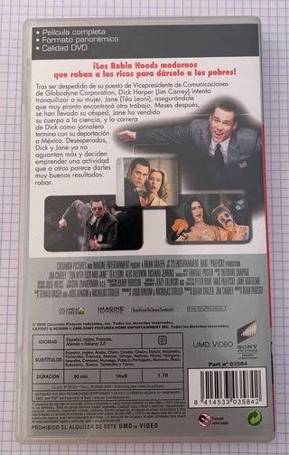 UMD Dicky Jane: Ladrones de Risa - PSP