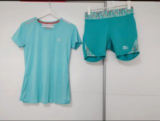 Conjunto deportivo mujer turquesa