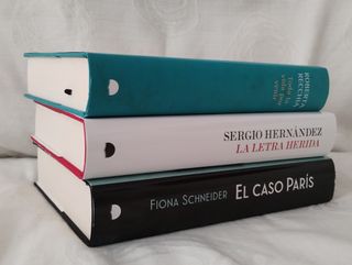 Pack 3 libros ficción históricos