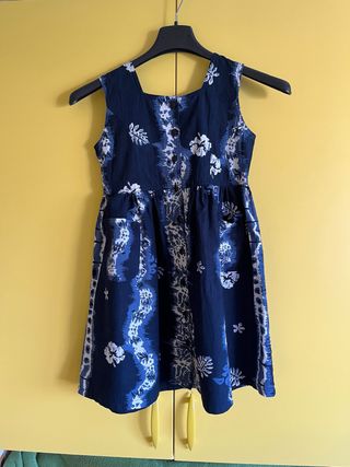 Vestito bimba cotone 7 anni