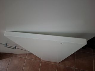 Baldas madera dm lacadas blanco