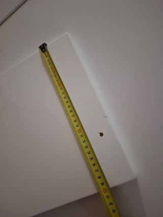 Baldas madera dm lacadas blanco