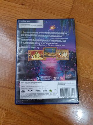 DVD Tiana y el Sapo (Español)