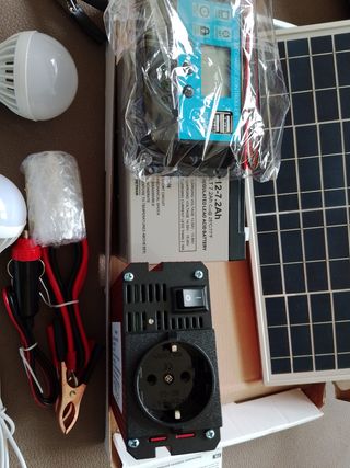 Kit solar 220V: Panel + inversor