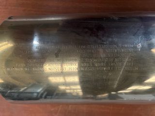 Escape silencioso original  Suzuki Motocicleta