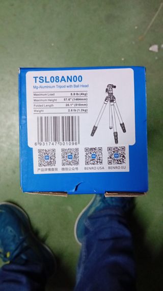 Trípode Benro TSL08AN00 - Aluminio