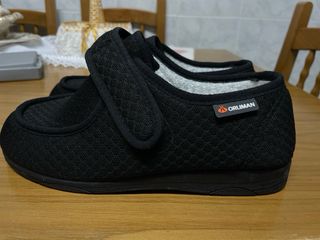 Pantuflas ORLIMAN - cómodas y negras