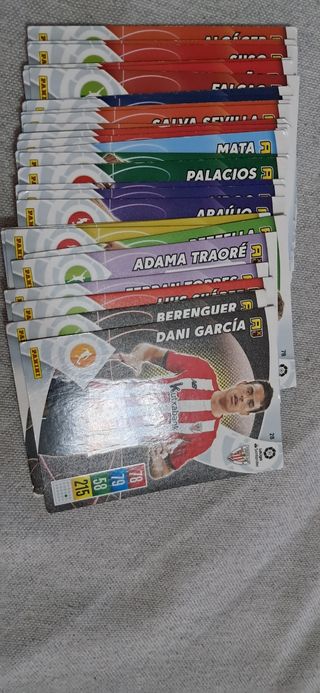 Lote 50 cartas aleatorias Adrenalyn XL 21-22