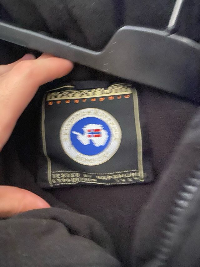 Piumino Napapijri nero taglia S