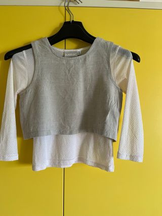 Completo elegante bimba lino 10 anni MRK