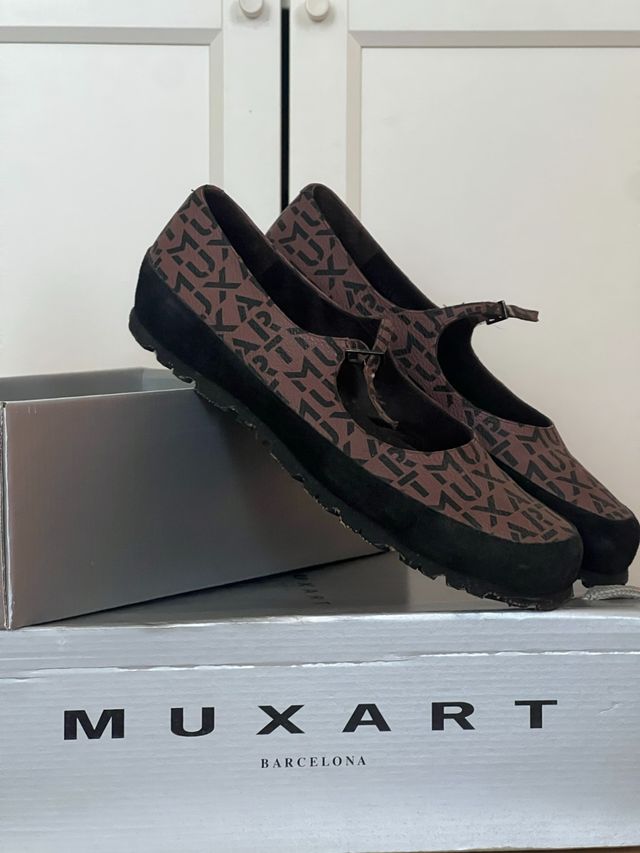 Zapatos Muxart Barcelona - Marrón y Negro