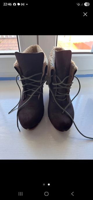 Botines Marrón MaryPaz - Talla 39