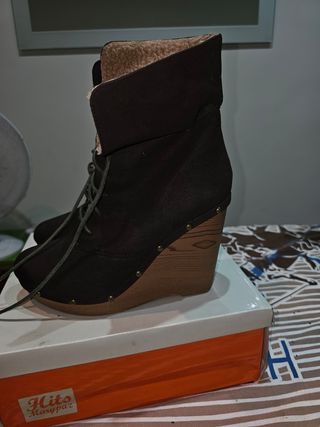 Botines Marrón MaryPaz - Talla 39