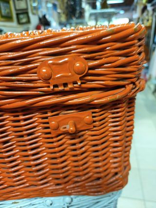 2 Baúles mimbre vintage