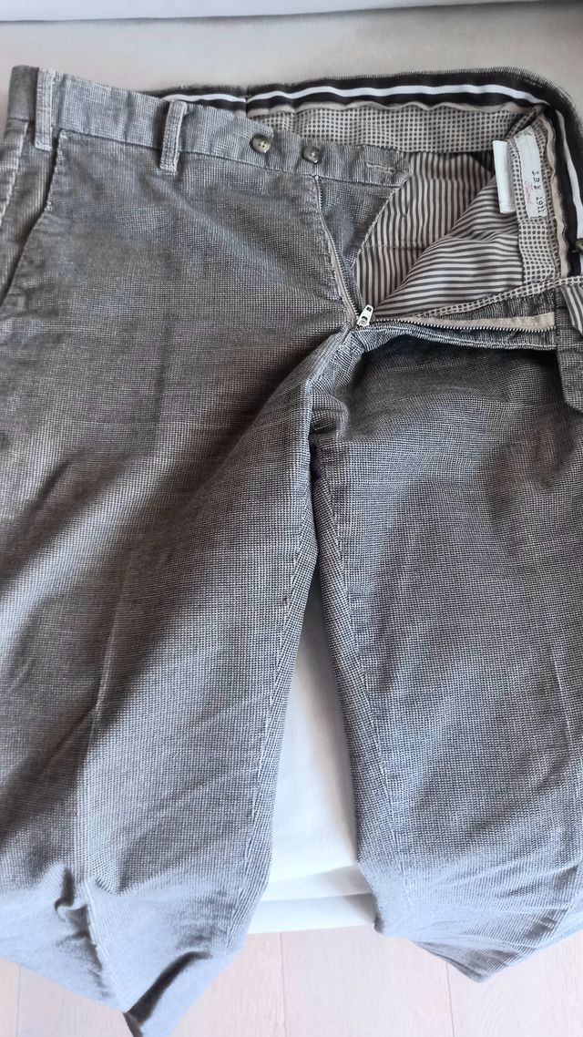 Pantaloni Uomo - Nero e Marrone