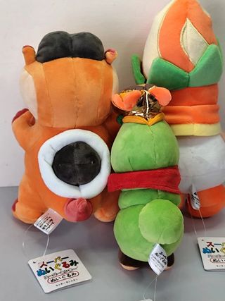 Super Mario Peluche - 3 Pezzi Nuovi con Etichette