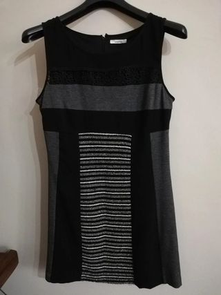 Abito nero e grigio Luckylu tg.46