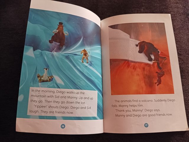 Libro de lectura Ice Age level 1 con Cd