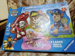 Puzzles Patrulla Canina (4 piezas)