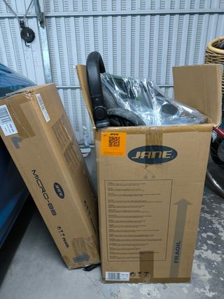 Capazo y silla de bebe jane