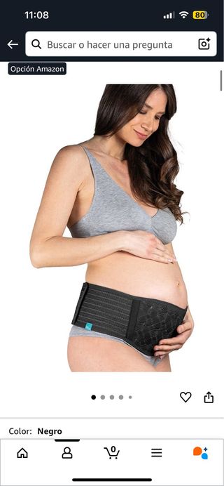 Faja premamá Koala Belly Band - Negra