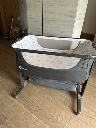 Minicuna Lionelo - Cuna bebé.
Con colchon incluido