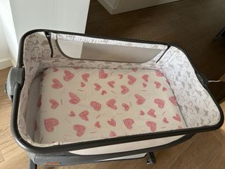 Minicuna Lionelo - Cuna bebé.
Con colchon incluido