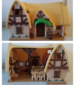 Casita Blancanieves y enanitos Disney